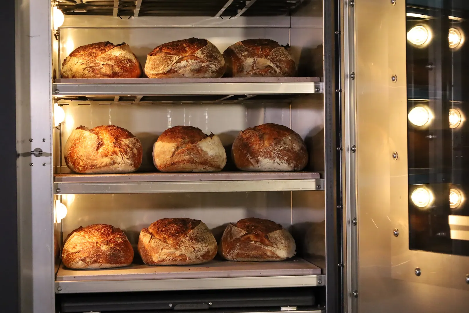 Loaves on the three stone decks