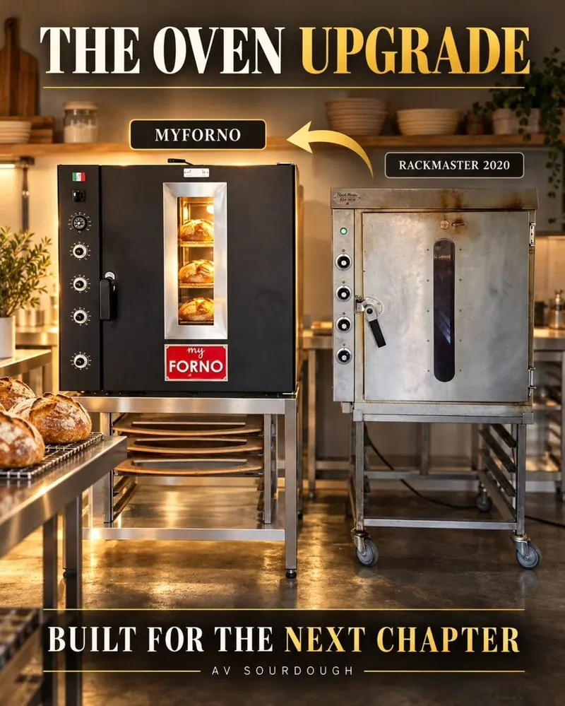 AV Sourdough, a MyForno baker