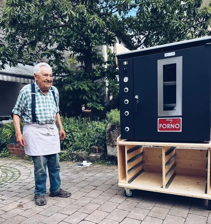 Arnd Erbel, a MyForno baker
