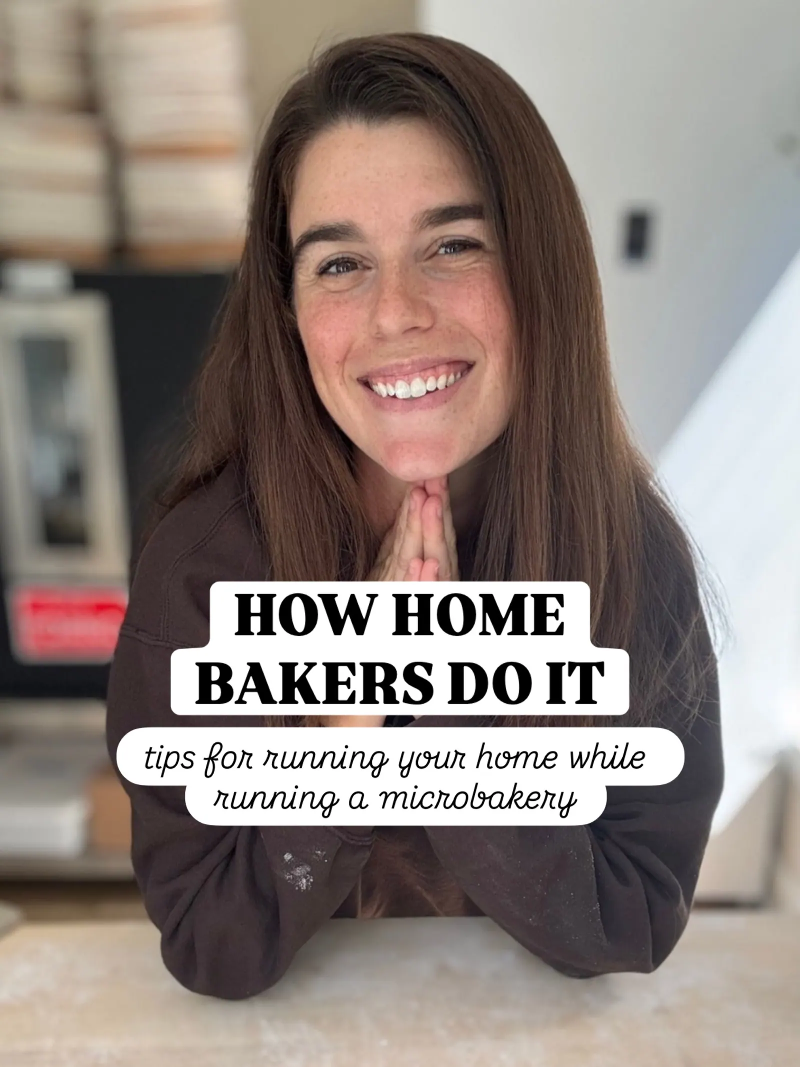 Lindsey of Lindsey Bakes Bread in her bakery