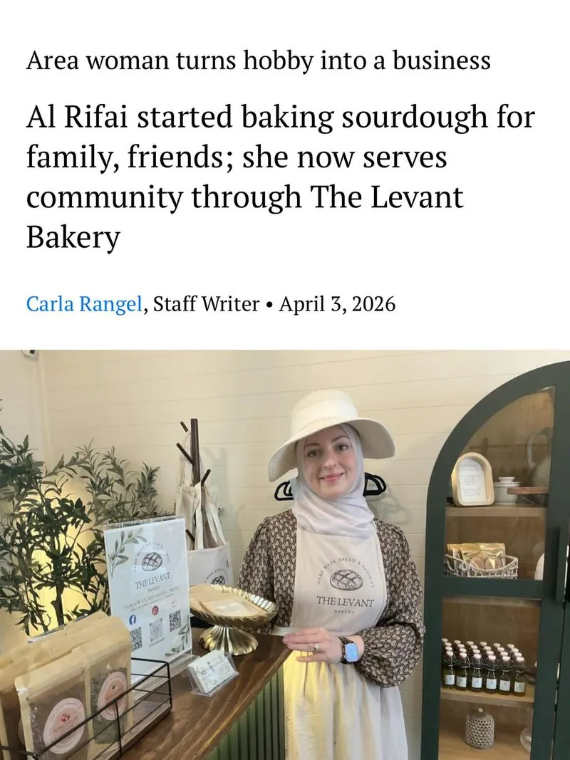 The Levant Bakery, a MyForno baker